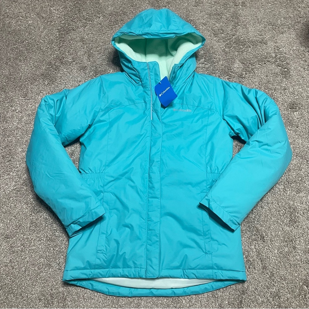 NWT Girls Columbia Lola Lane Sherpa Lined Jacket Size XL (18/20)